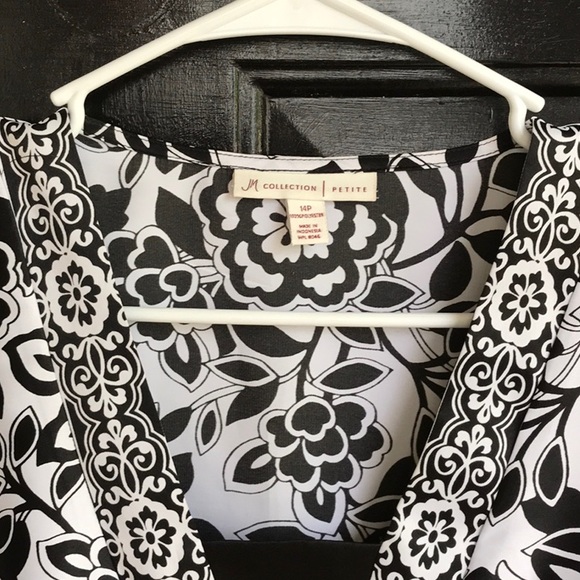 Gorgeous is all I can say about this beautiful black and white top. NWOT - Picture 2 of 10